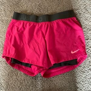 Nike dri-fit lined shorts
